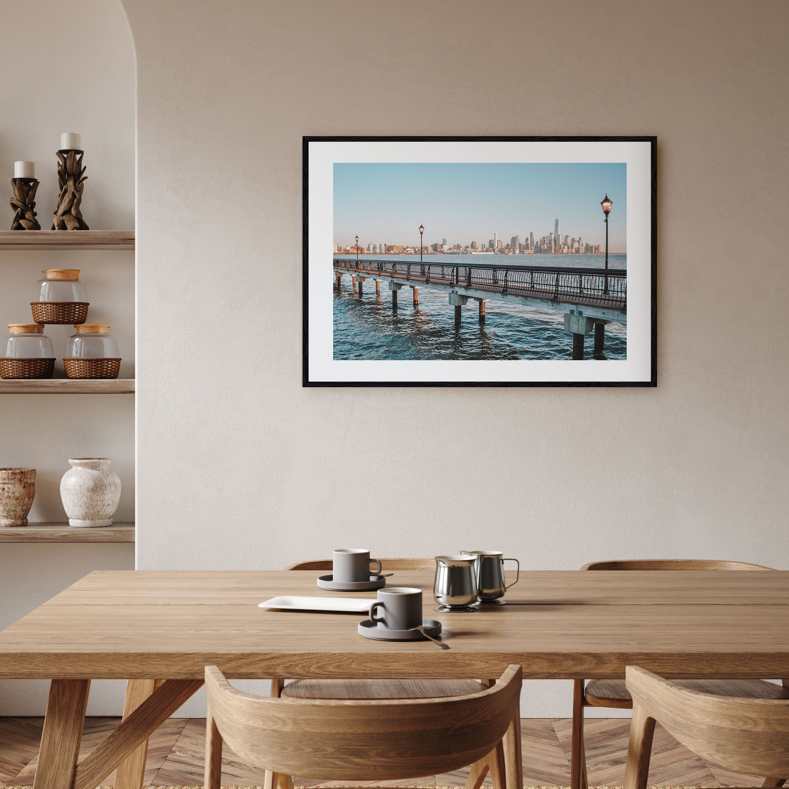 Hoboken Landscape Color Poster