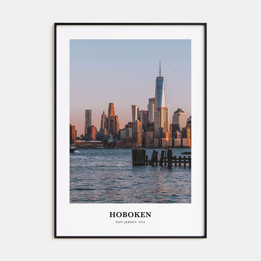 Hoboken Portrait Color Poster