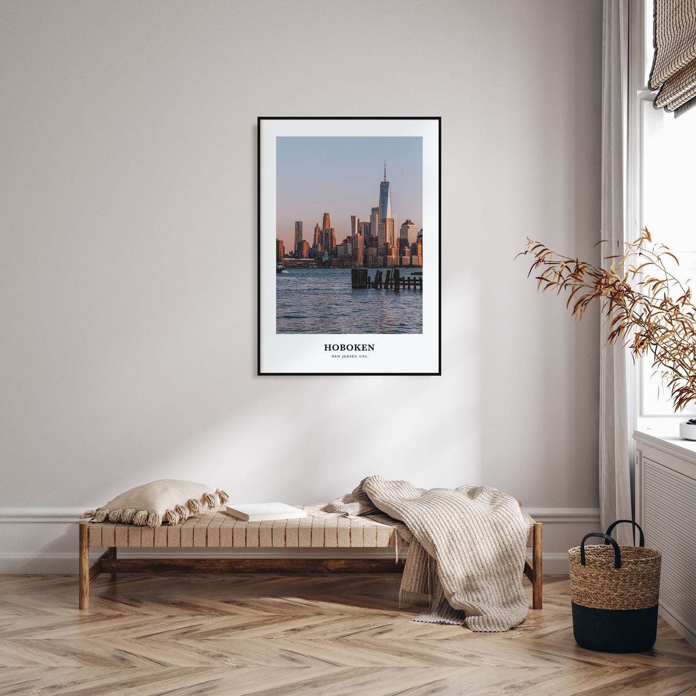 Hoboken Portrait Color Poster
