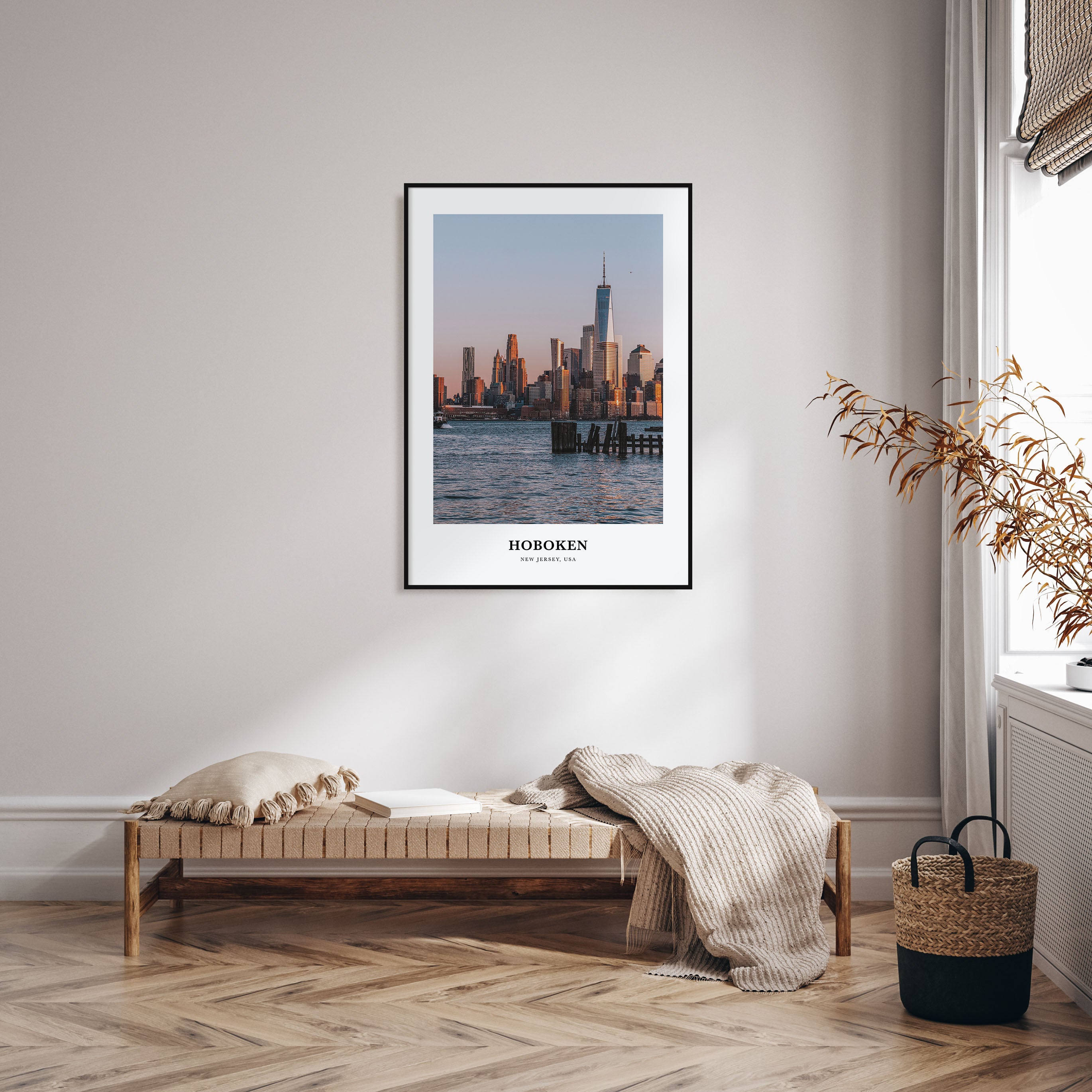 Hoboken Portrait Color Poster