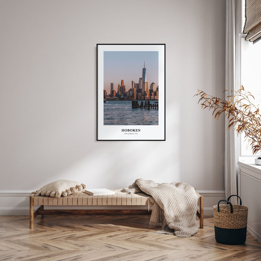 Hoboken Portrait Color Poster