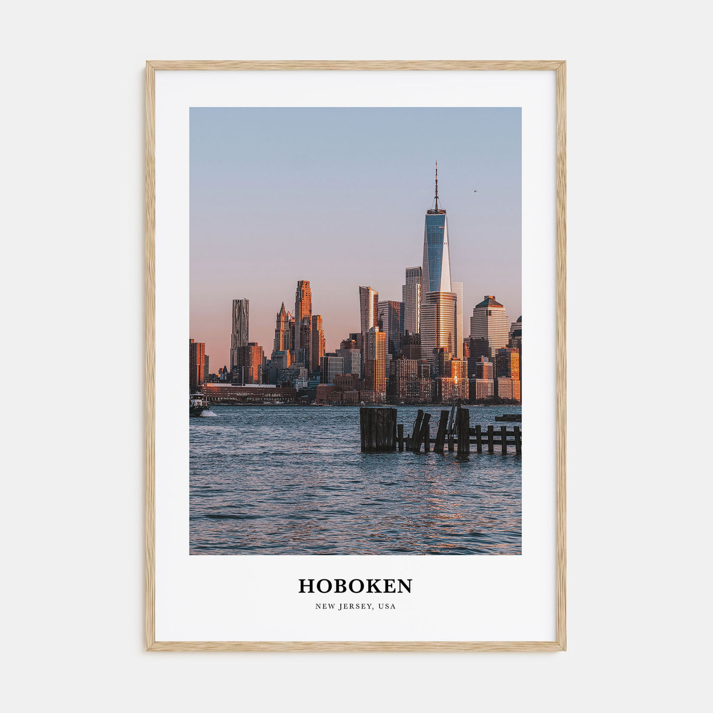 Hoboken Portrait Color Poster