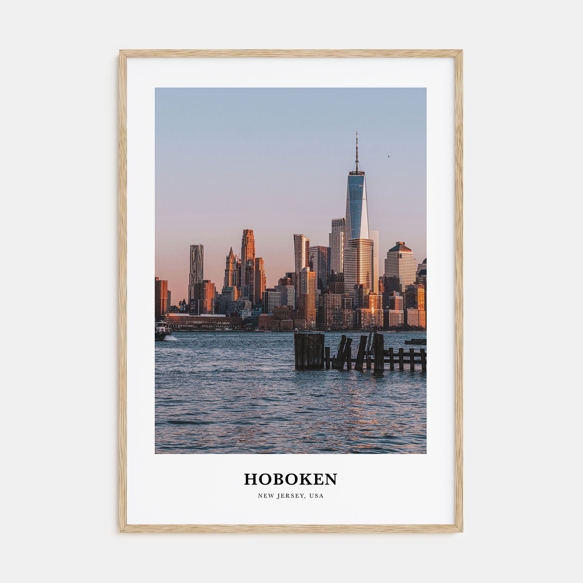 Hoboken Portrait Color Poster