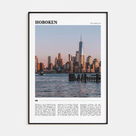 Hoboken Travel Color Poster