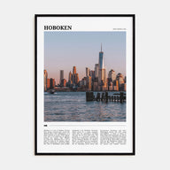 Hoboken Travel Color Poster