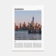 Hoboken Travel Color Poster