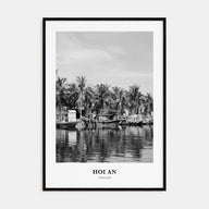 Hoi An Portrait B&W Poster
