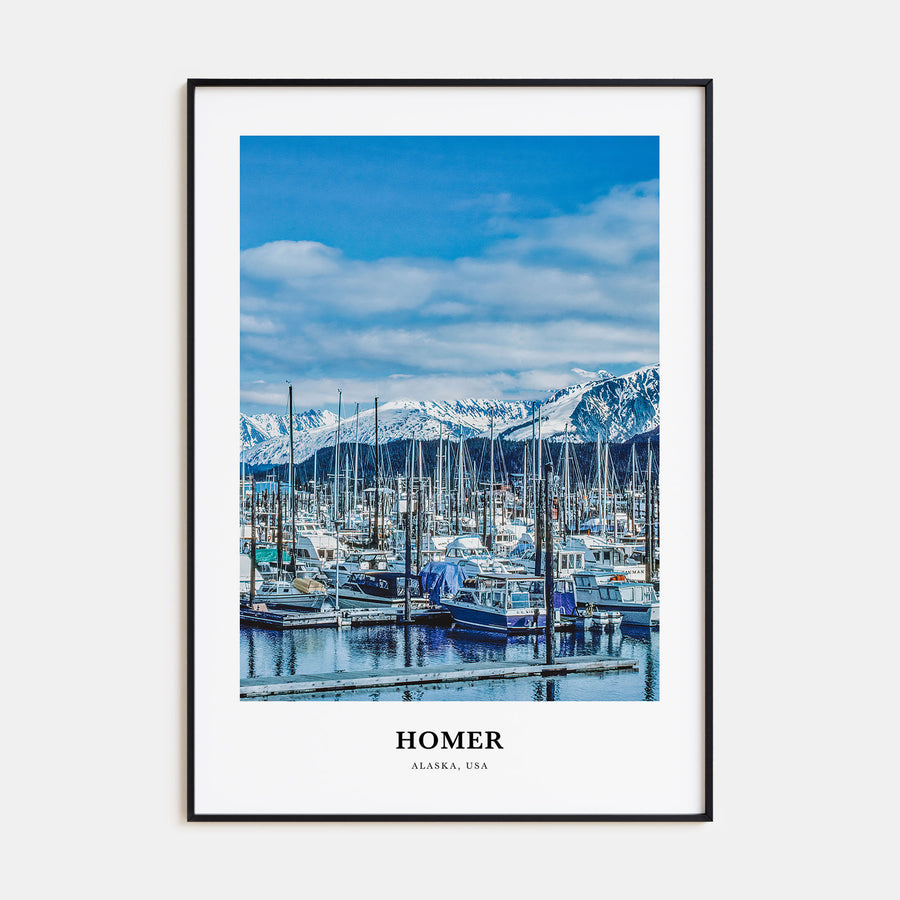 Homer Portrait Color Poster