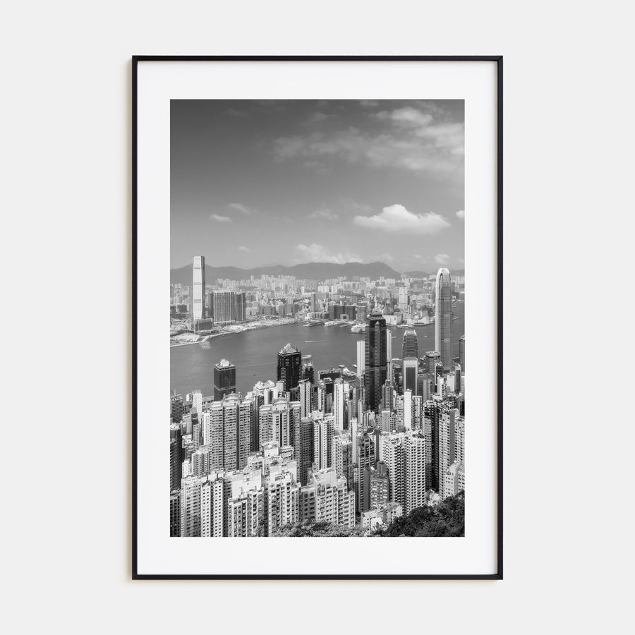 Hong Kong Photo B&W No 1 Poster