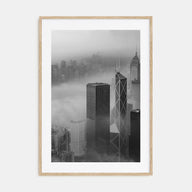Hong Kong Photo B&W No 2 Poster