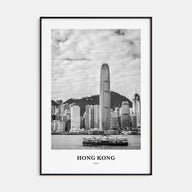 Hong Kong Portrait B&W No 3 Poster