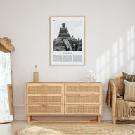 Hong Kong Travel B&W No 4 Poster