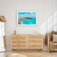 Honolulu Landscape Color Poster