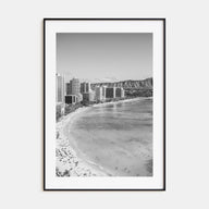Honolulu Photo B&W No 1 Poster