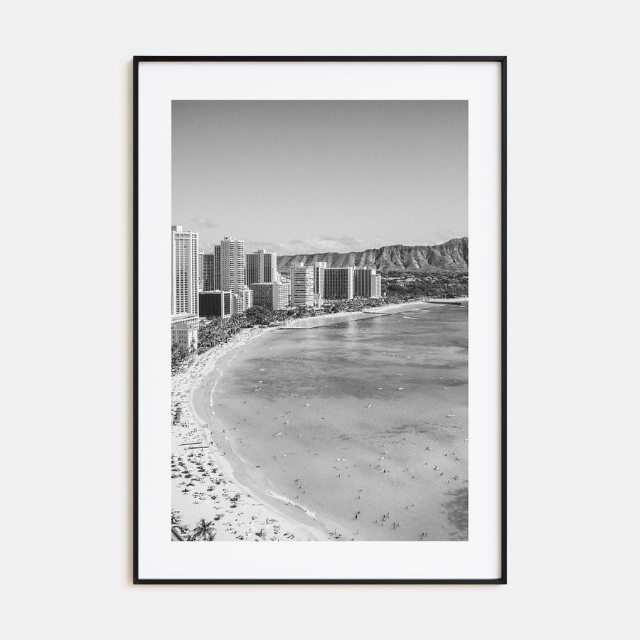 Honolulu Photo B&W No 1 Poster