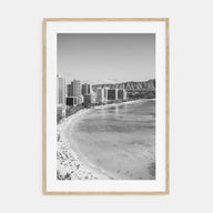 Honolulu Photo B&W No 1 Poster