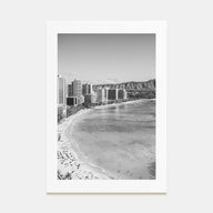 Honolulu Photo B&W No 1 Poster