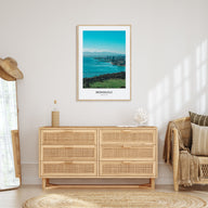 Honolulu Portrait Color Poster