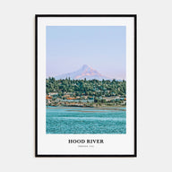 Hood River Portrait Color Poster