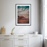 Horse Photo Color No 3 Poster
