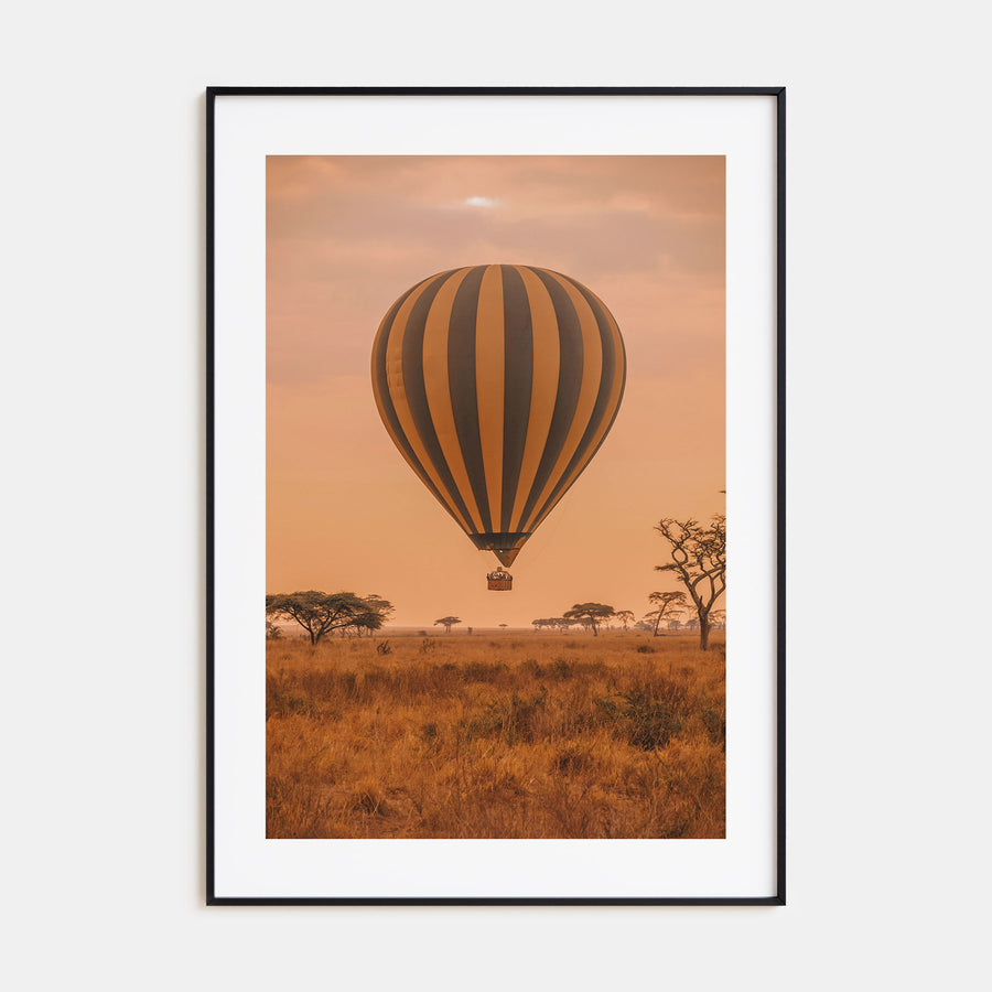 Hot Air Balloon Photo Color No 1 Poster