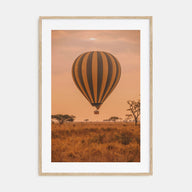Hot Air Balloon Photo Color No 1 Poster