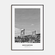 Houghton Portrait B&W Poster