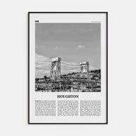 Houghton Travel B&W Poster