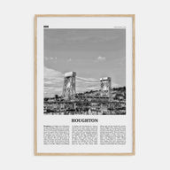 Houghton Travel B&W Poster