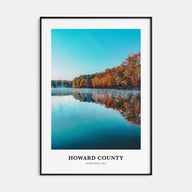 Howard County Portrait Color Poster