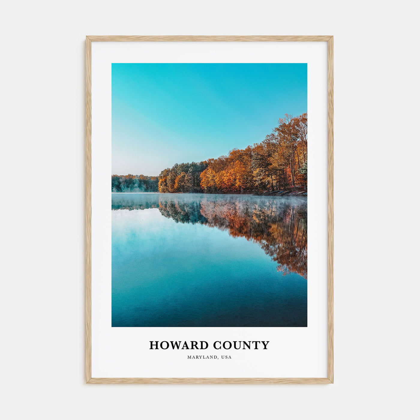 Howard County Portrait Color Poster