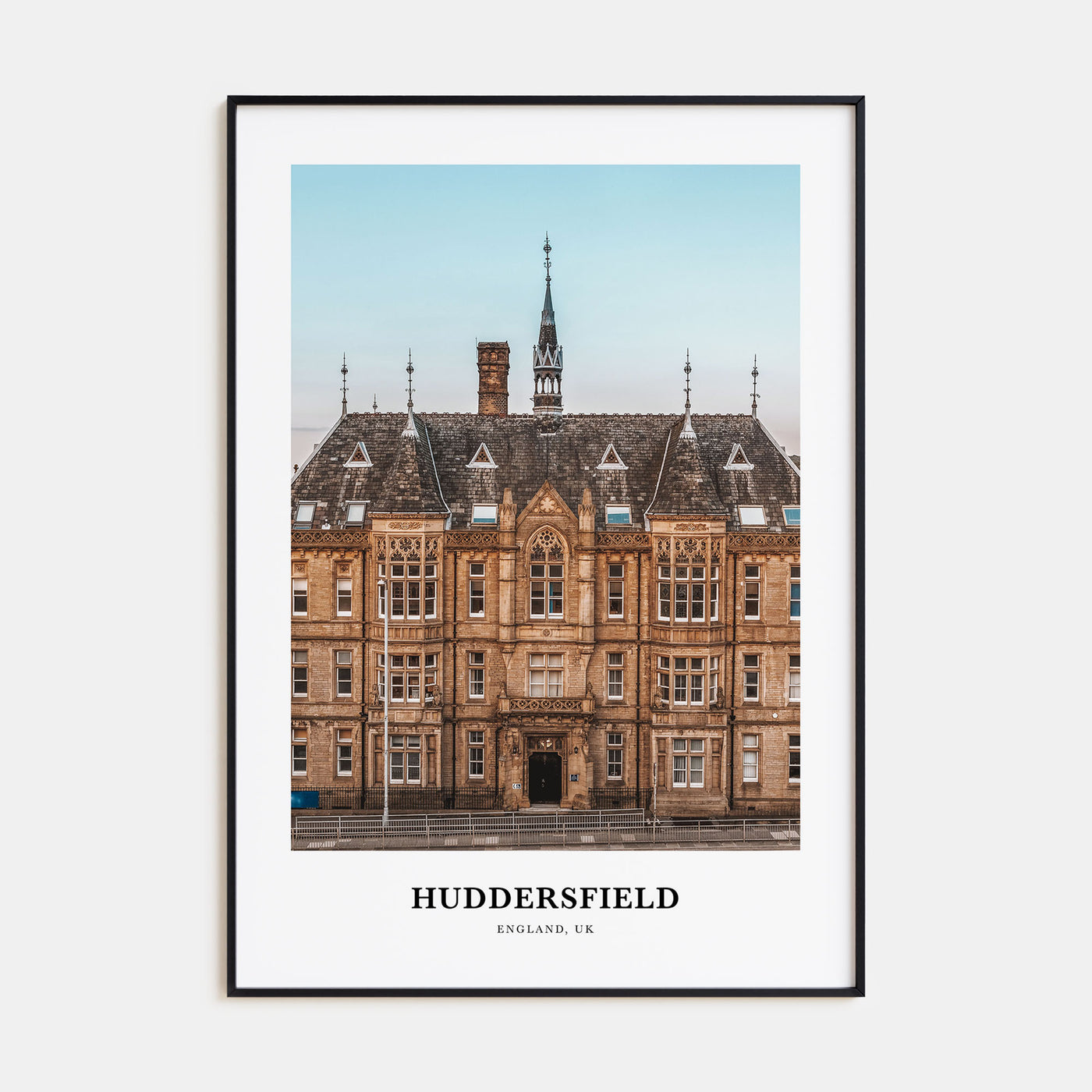 Huddersfield Portrait Color Poster