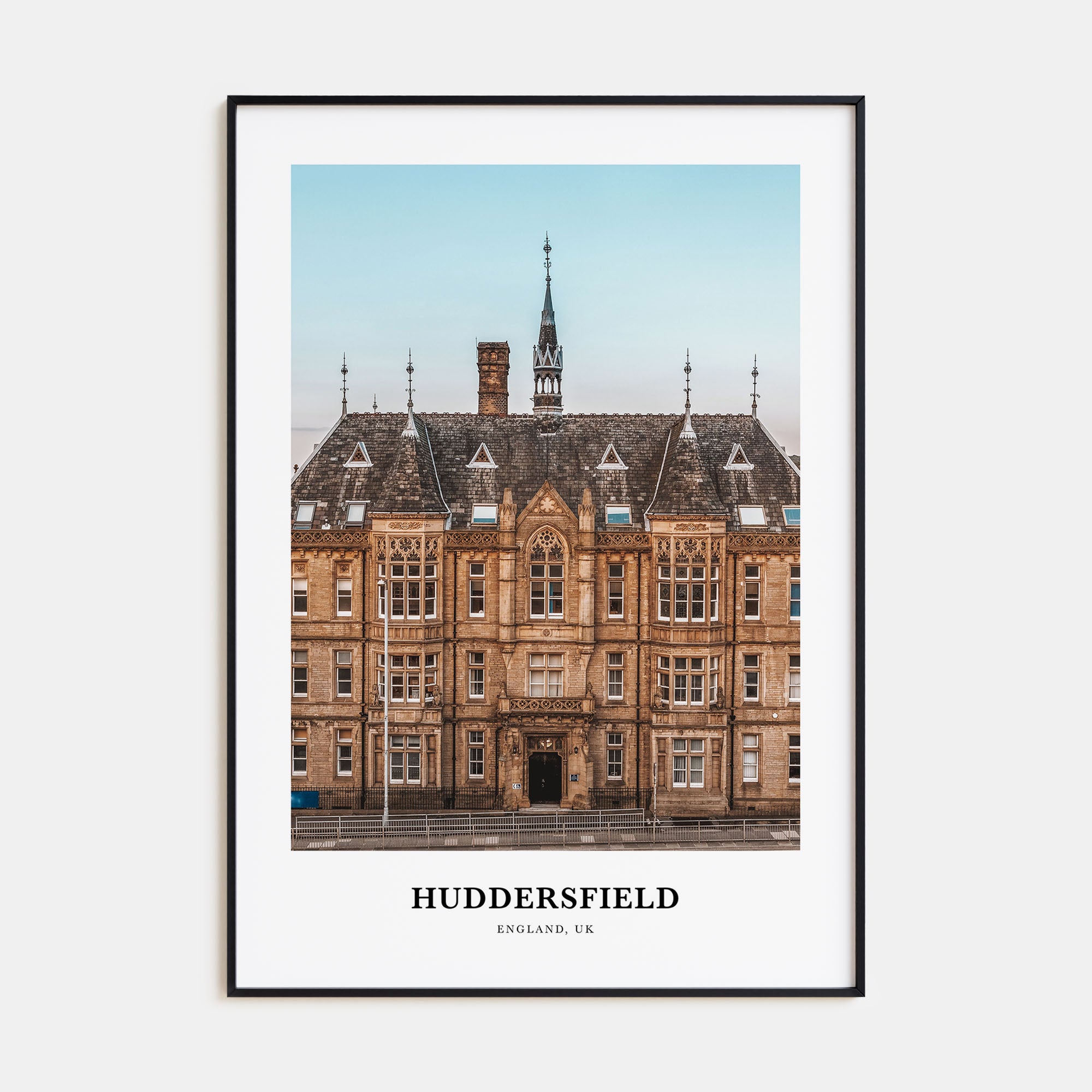 Huddersfield Portrait Color Poster