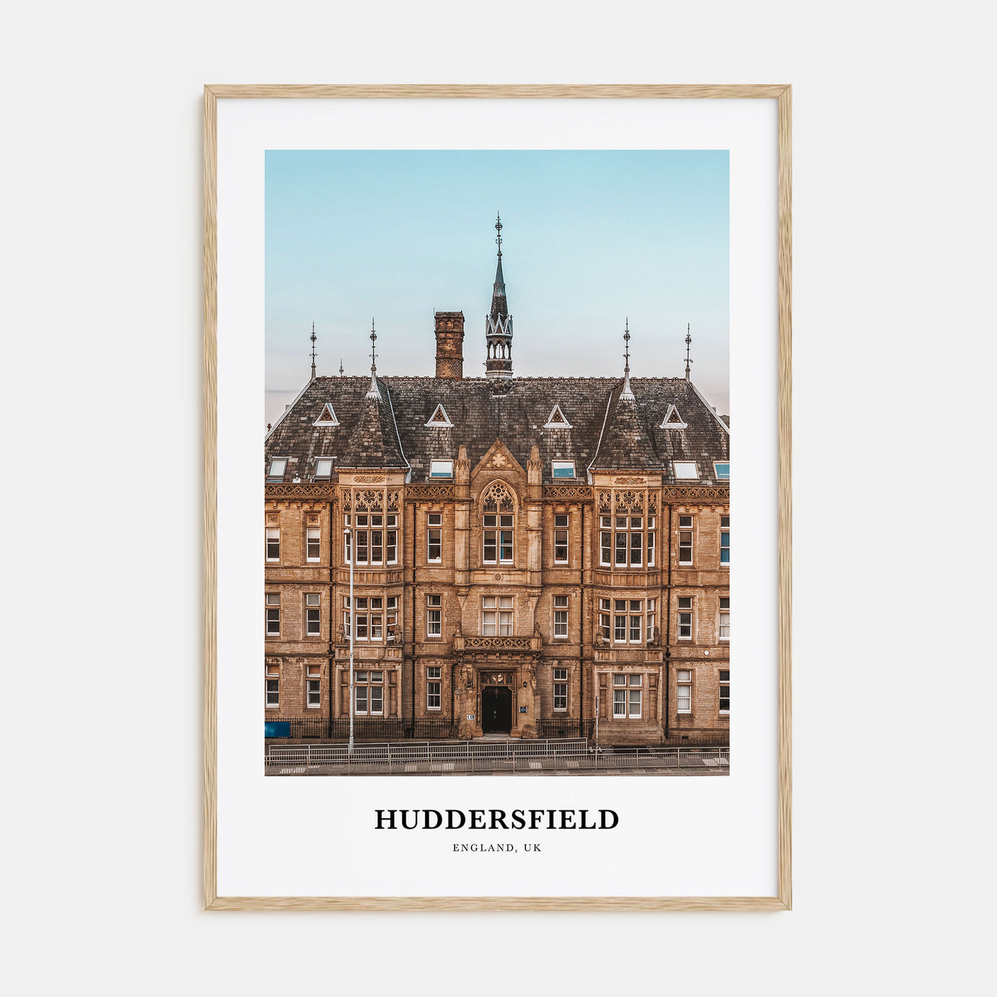 Huddersfield Portrait Color Poster