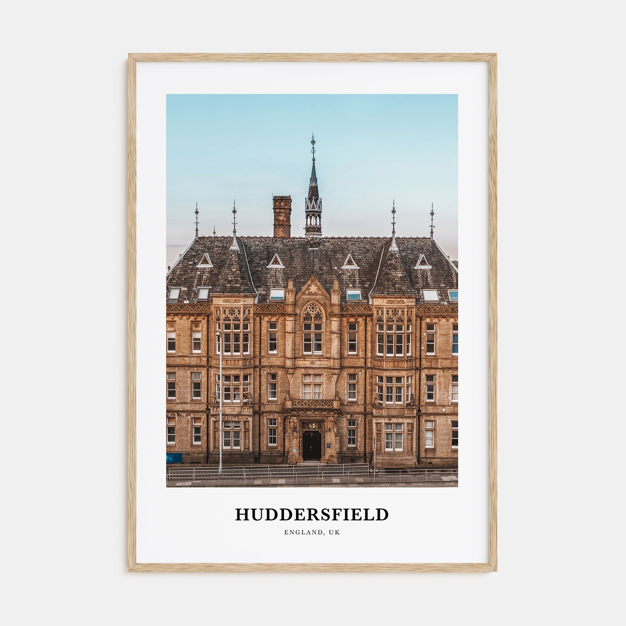 Huddersfield Portrait Color Poster
