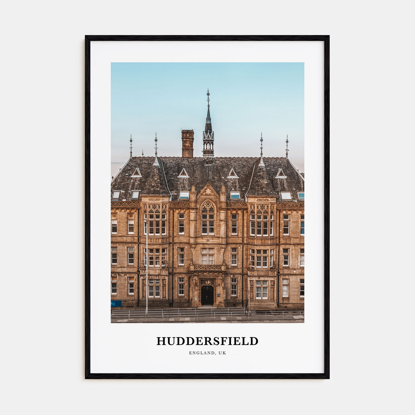 Huddersfield Portrait Color Poster