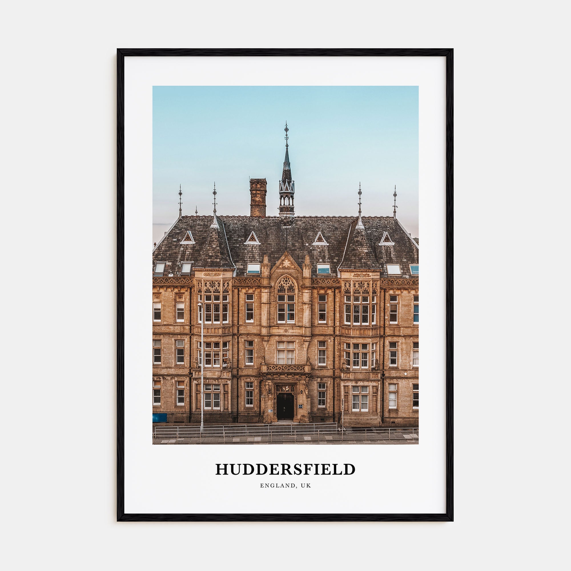 Huddersfield Portrait Color Poster