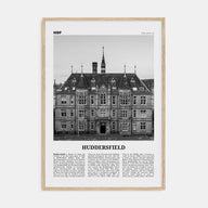 Huddersfield Travel B&W Poster