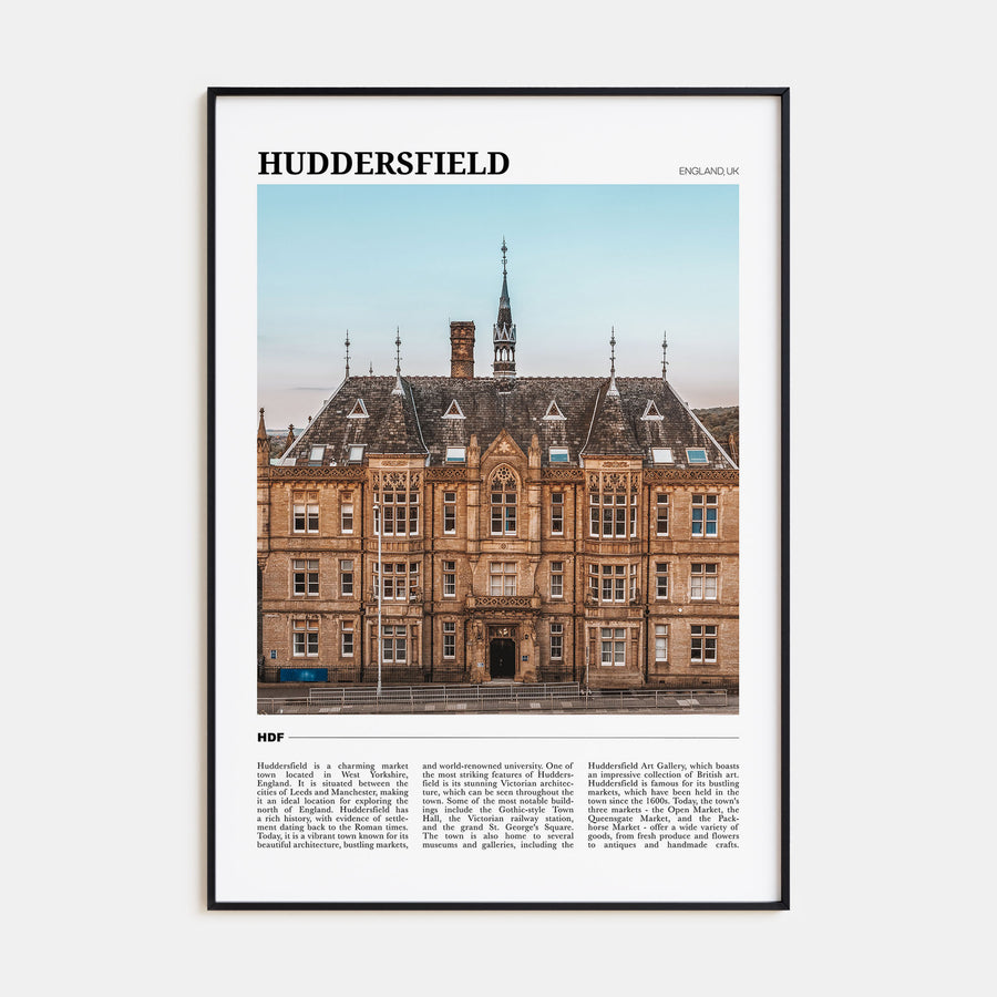 Huddersfield Travel Color Poster