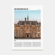 Huddersfield Travel Color Poster