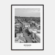 Hudson Portrait B&W Poster
