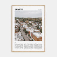 Hudson Travel Color Poster