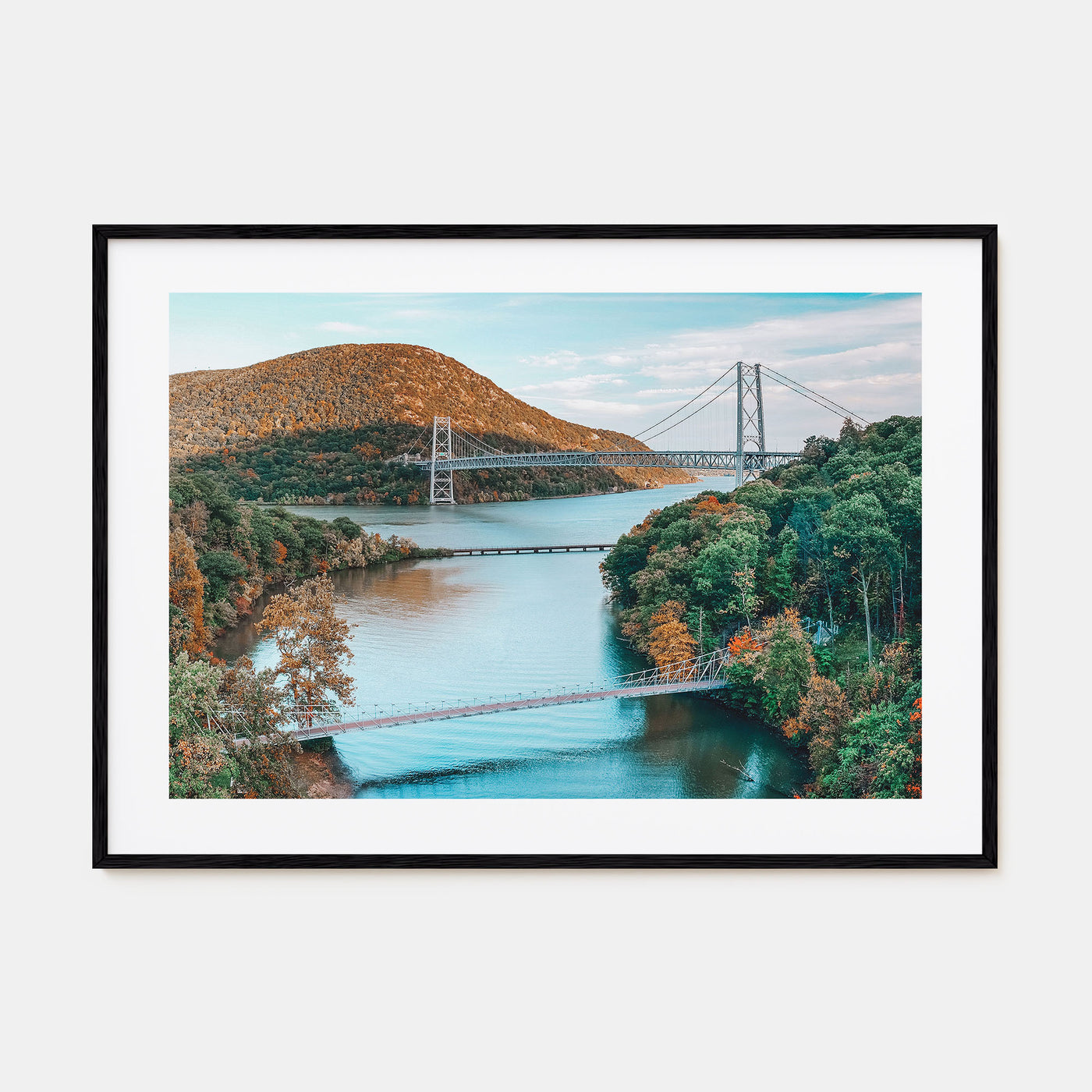 Hudson Valley Landscape Color Poster