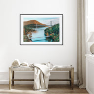 Hudson Valley Landscape Color Poster