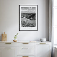 Hudson Valley Portrait B&W Poster