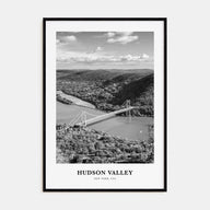 Hudson Valley Portrait B&W Poster
