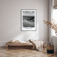 Hudson Valley Portrait B&W Poster