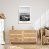 Hunter Valley Portrait B&W Poster