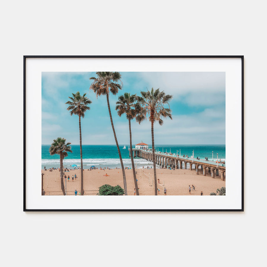 Huntington Beach Landscape Color Poster