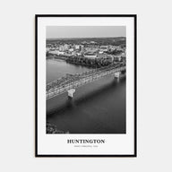Huntington Portrait B&W Poster